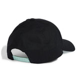 Adidas pet logo LK volwassenen zwart/licht blauw